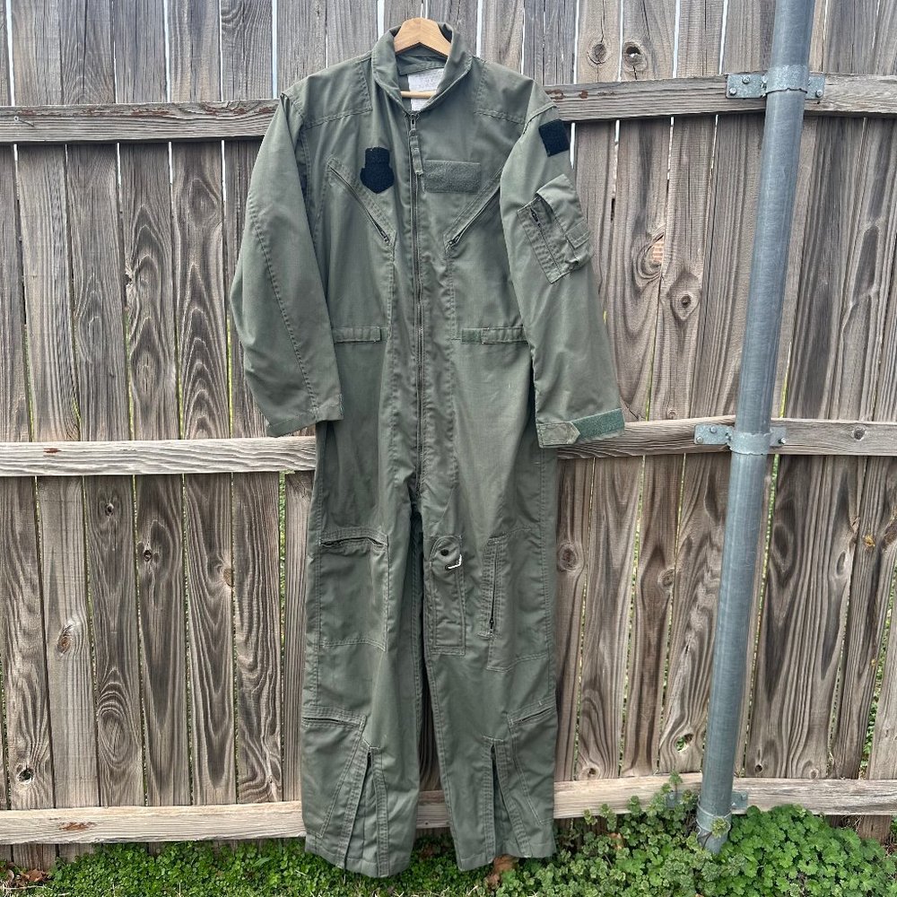 Air Force Coveralls Flyers Summer Fire resistant Sage Green Size 42